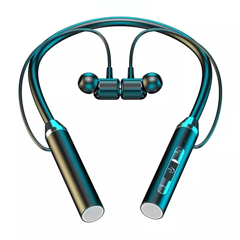 Wireless neckband earphones
