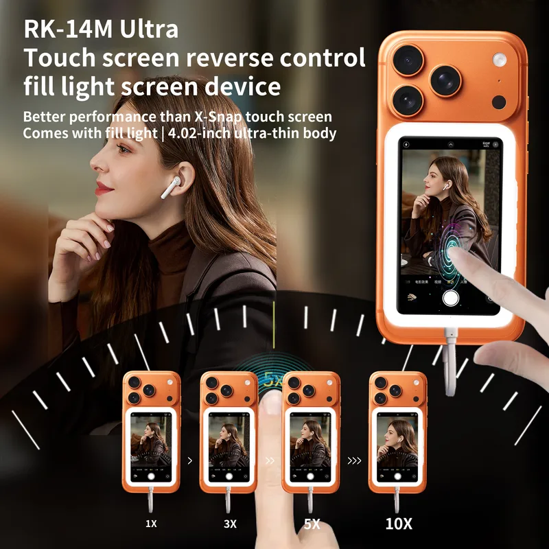RK-14M zoom and touch controls