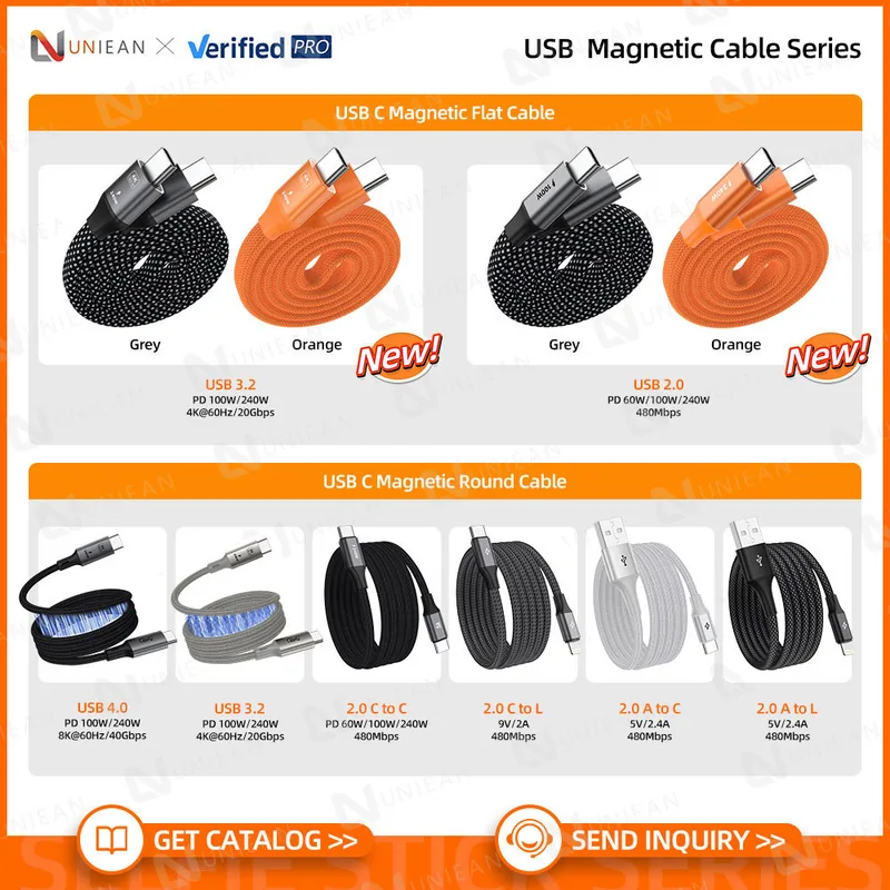 Self-winding cable colour options