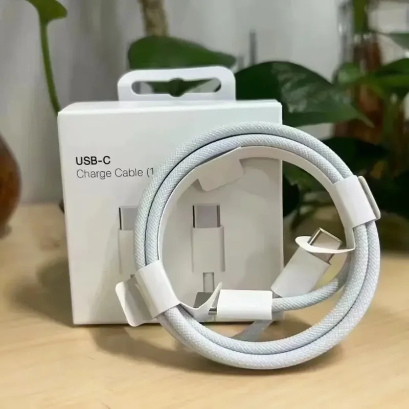 Coiled USB-C charge cable